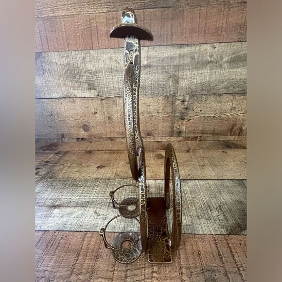 Horseshoe Western Decor Cowboy St.Croix Forge Steel salt/pepper/Napkin Holder - Picture 8 of 8
